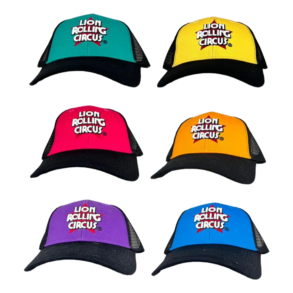 Gorra Trucker Lion Rolling Circus