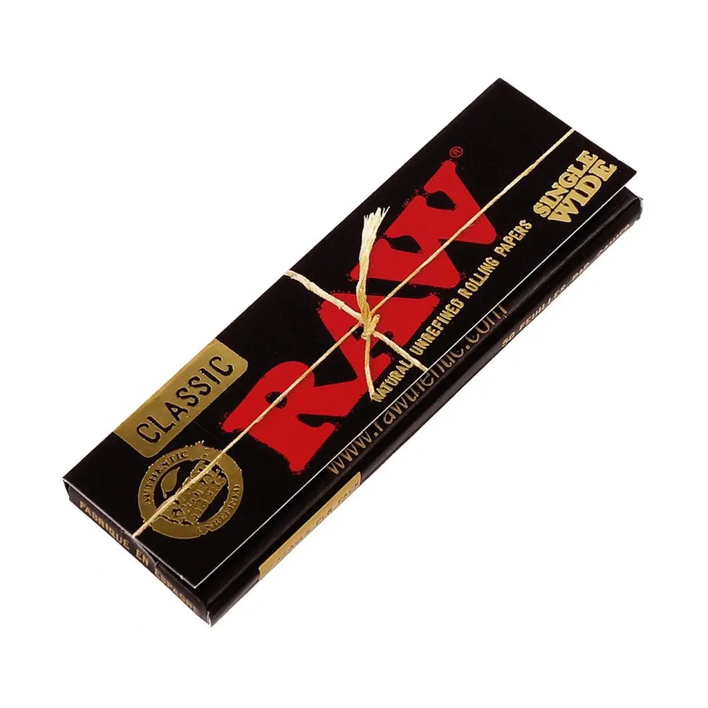 RAW Classic Black Single Wide