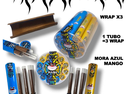Wraps por tres Raro