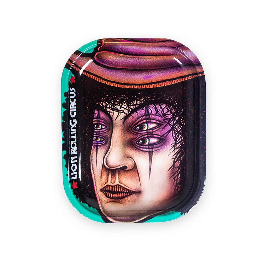 Bandeja Metálica Lion Rolling Circus (18x14cm)