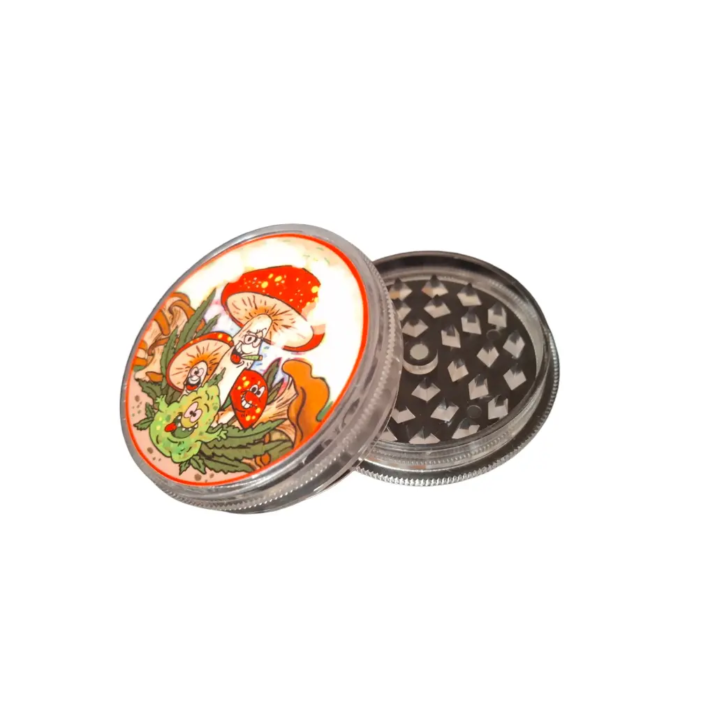 GRINDER ACRILICO MEDIANO CON STICKER