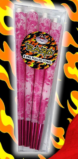 Cono x8 Kingsize Flores Raro