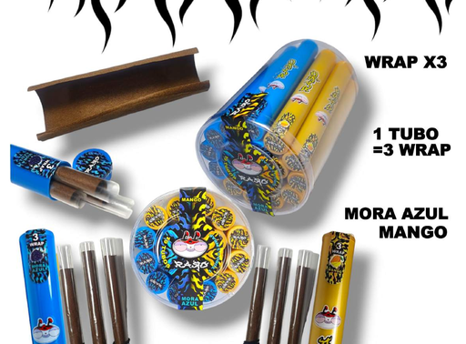 Wraps por tres Raro
