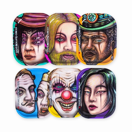 Bandeja Metálica Lion Rolling Circus (18x14cm)