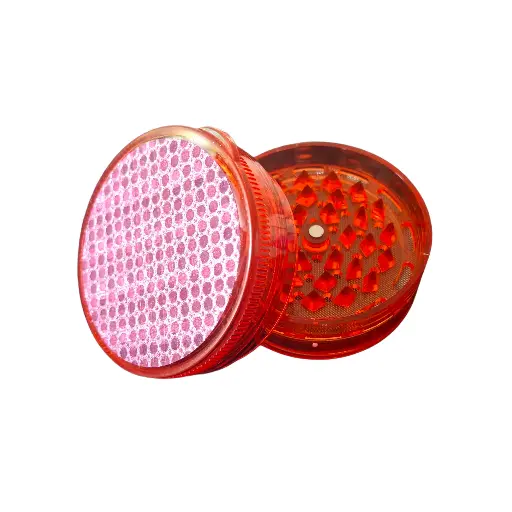 [M-006A] GRINDER ACRILICO MEDIANO 3 PISOS CON BRILLO