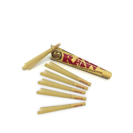 [RAWCONE3PKAP] RAW Classic 1 1/4 Conos Pre-Enrolados - Pack de 6