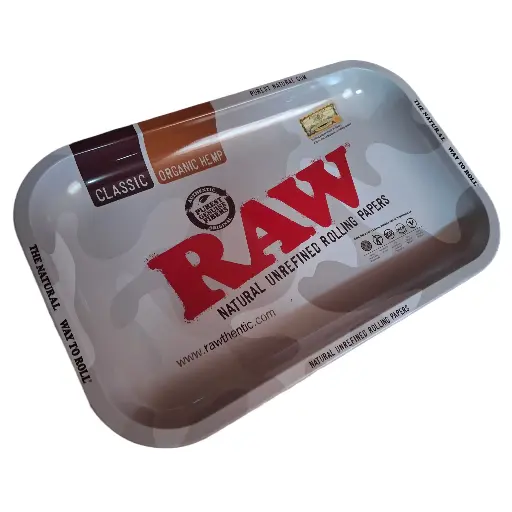 [RAW TRAY CAMO SMALL] BANDEJA RAW ARTIC CAMOUFLAGE METAL (27,5x17,5)