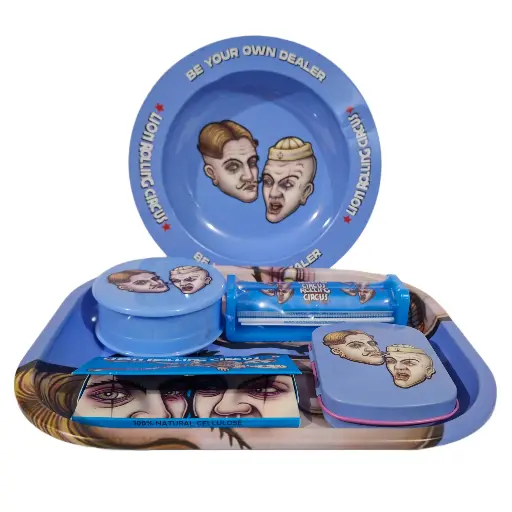 Kit para fumar - Silverfuck & Jellybelly Lion Rolling Circus