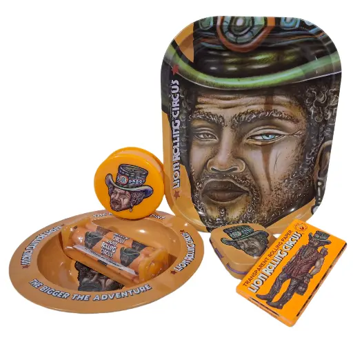 Kit para fumar - Mr. Trampoline Lion Rolling Circus