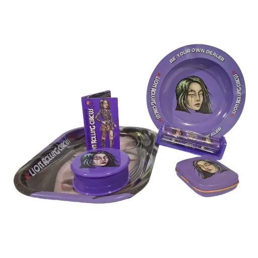 Kit para fumar - Tora Tora Lion Rolling Circus